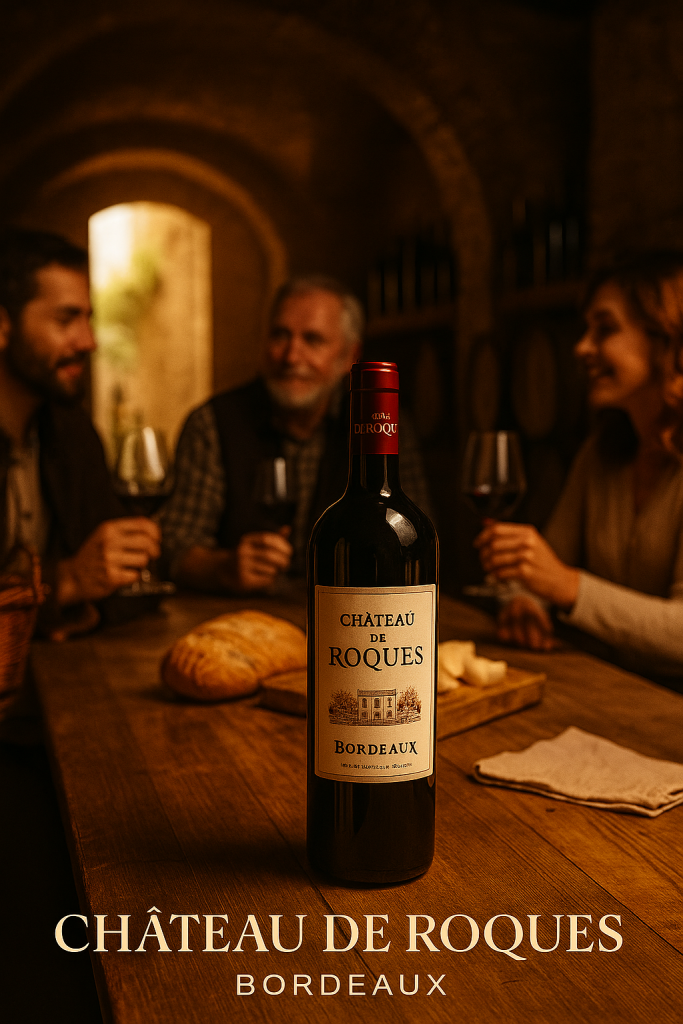 Château  DE ROQUES ST EMILION 2022 Carton de 6 bouteilles