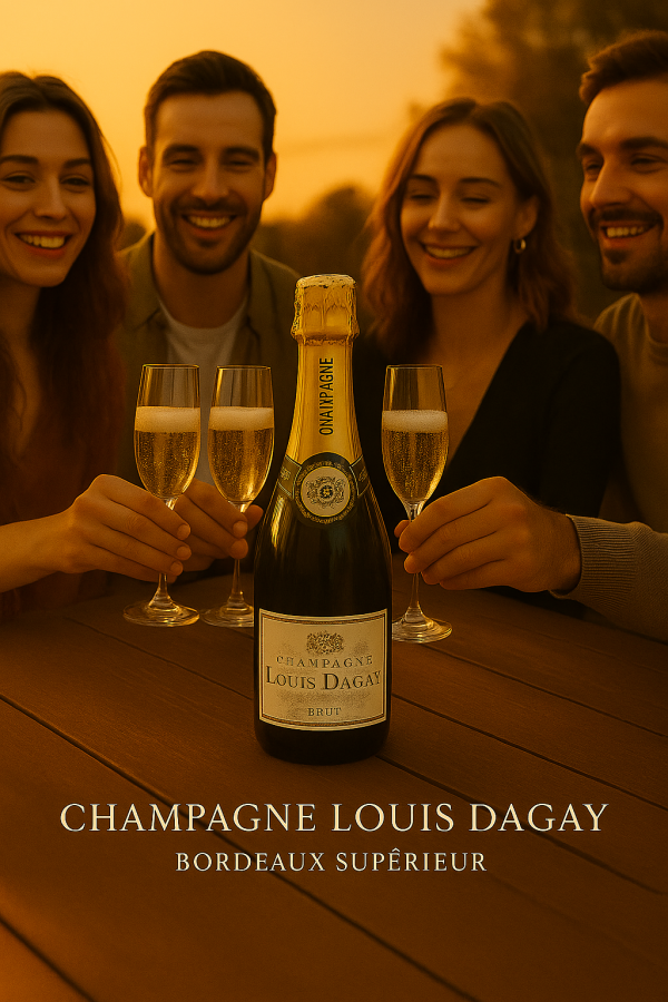 CHAMPAGNE Cuvée Louis Dagay  Carton de 6 bouteilles