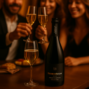 Henri d’Augan – Crémant de Bordeaux Brut NV  Carton de 6 bouteilles