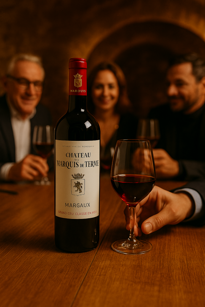 Château marquis de terme  cru margaux 2014 Carton de 6 bouteilles