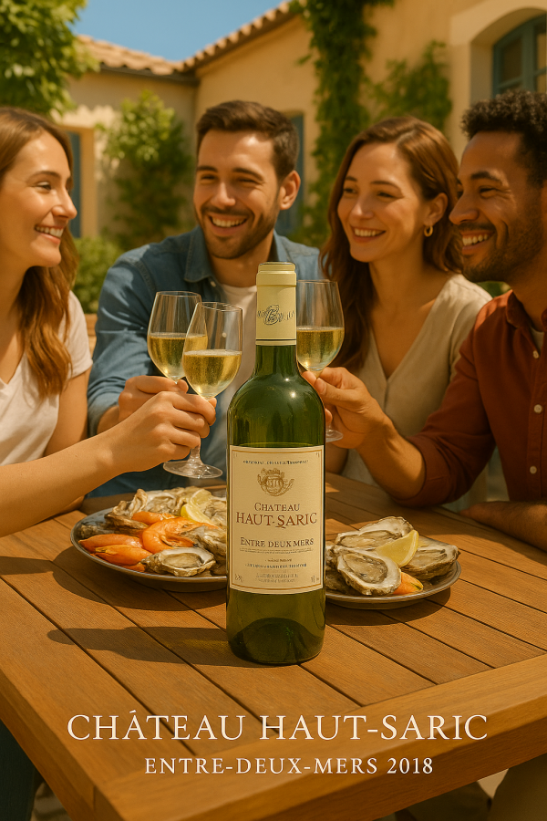 Château Haut-Saric – Entre-Deux-Mers 2019 Carton de 6 bouteilles