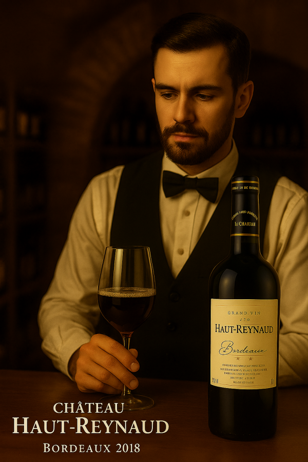 Château Haut-Reynaud – Bordeaux Rouge 2018 Carton de 6 bouteilles