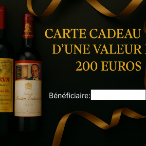 Carte Cadeau – 200€